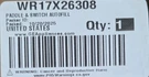 New Oem Ge Paddle And Switch Autofill WR17X26308. Fixed Price $47.99.
