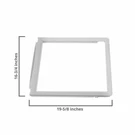 Upper Crisper Drawer Cover Compatible With Frigidaire Refrigerator 240599301. Fixed Price $22.29.