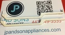 Hotpoint Refrigerator Door Handle Set WR12X10635. Fixed Price $42.50.