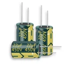 Cermant 10PCS 450V 22UF Capacitor Kit Long Leads Axial. Fixed Price $14.04.