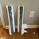 Lg Refrigerator Freezer Rails For Model #LFXS28968S/00V. Fixed Price $120.00.