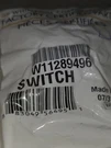 Whirlpool Fridge Door Switch W11289496 Brand New Never Installed Oem Part. Fixed Price $15.00.