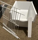 Kenmore Coldspot Model 106.55422501 Freezer Drawer Wire Shelf & Trim. Fixed Price $70.00.
