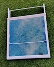Refrigerator Glass Sliding Shelf P# WR32X1442 WR71X2241 From Mdl# TFH27PRSMWW. Fixed Price $69.00.