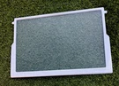 Danby Refrigerator Glass Shelf W 19 / 12,5 From Model # DFF100C1BSLDB. Fixed Price $39.00.