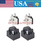 2X Refrigerator Ptc Starter Relay Replace Pins Compressor Overload Protector. Fixed Price $11.49.