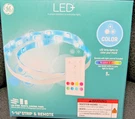 New Ge 16 Foot Strip Light Changing Colors Wireless Remote Music Modefreeship. Fixed Price $19.00.