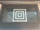 Lg Kenmore Refrigerator Crisper Cover Glass P# 4890JJ1007Y. Fixed Price $60.00.