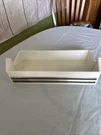 Kenmore Refrigerator Fridge Silver & Black Door Bin Storage Tray 470543. Fixed Price $12.00.