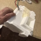 Whirlpool Refrigerator Damper Housing Part # W10745484 W10474774 Used Foam. Fixed Price $19.27.