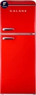 GLR46TRDER Retro Compact Refrigerator With Freezer Mini Fridge Dual Door. Fixed Price $1167.05.