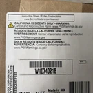 Brand New Oem Whirlpool W10740218 Dispenser Control Board. Fixed Price $135.00.