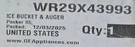 New Oem Refrigerator Ice Bucket WR29X43993 WR17X12091. Fixed Price $124.99.