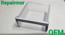 DA97-06330A Genuine Samsung Refrigerator Left Crisper Drawer Assy RFG297AARS. Fixed Price $30.00.