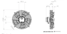 Kirby Evaporator Unit Cooling Fan Motor Ebmpapst S4E300AS72CT-001 300MM. Fixed Price $214.80.