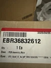 Lg Refrigerator Main Pcb EBR36832612 Board, Fast Free 2DAY Fedex Delivery. Fixed Price $149.00.