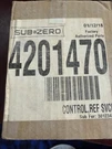 Sub-zero 4201470 Temperature Control Thermostat Open Box. Fixed Price $199.99.