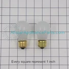 Whirlpool Appliance Frosted Light Bulb 8009 (pack Of 2). Fixed Price $25.99.