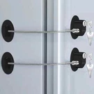 Cicico 2 Fridge Lock, Refrigerator For Children, Mini Pcs, Blackhisto. Fixed Price $21.15.