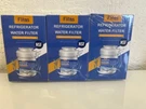 3X Fiitas Refrigerator Water Filter FTAS060 Replacment. Fixed Price $22.99.