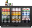 Back Bar COOLER,12 Cu.ft Commercial Beverage Refrigerator With 3 Sliding. Fixed Price $2239.74.