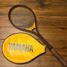 Vintage 1976 Yamaha YFG50 Graphite Carbon Fiberglass 4 Tennis Racket W Cover. Fixed Price $30.00.