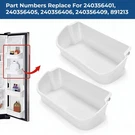 (2 Pack) White Gallon Door Bin For Frigidaire Refrigerator AP2116036 # 240356401. Fixed Price $21.48.