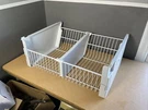 Nice! Oem Kitchenaid Refrigerator Freezer Lower Metal Wire Basket Drawer. Fixed Price $179.95.