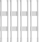 4 Sets Refrigerator Tension Rods, 15.8-27.6 Inches Anti-slip Adjustable Rv.... Fixed Price $25.91.