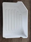 New, Open Box, Ice Tray, 13.75"L X9.5"WX5.5"H, Made For Haier HI5MK Maker. Fixed Price $20.00.