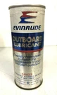 Evinrude Outboard Motor Lubricant 2 Cycle Oil 1 Pint Metal Vintage Unopened. Fixed Price $9.50.