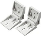Universal Freezer Door Hinges Folding For Haier 95-110 Degrees White 2 Pcs. Fixed Price $14.95.
