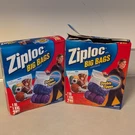 New Boxes Ziploc Big Bags & Xxl 10 Gallon Size 2006 Discontinued. Fixed Price $45.00.