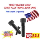 - 40 Socket Head Cap Screw Coarse Alloy Thermal Black Oxide (all Sizes). Fixed Price $68.39.