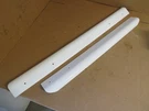 Amana Refrigerator Door Handle Set (white) Part # 12572601W 12572602W. Fixed Price $85.48.