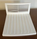 Refrigerator Chiller Shelf WR71X10961 Oem White Preowned. Fixed Price $24.99.
