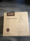 Jetery Refrigerator Water Filter Model RF-01 Samsung Compatible New Unopened. Fixed Price $21.74.