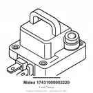 Midea 17431000002220 Fuse (temp). Fixed Price $124.99.