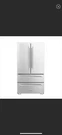 Zline 36" Autograph Edition Freestanding Refrigerator Door Handles Steel. Fixed Price $750.00.