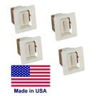 (4 Pack) Dryer Door Catch Frigidaire 131658800, AP2107362, PS418433, PD00000626. Fixed Price $9.95.