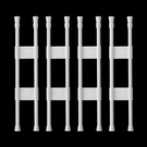 Reggory 4 Sets Double Rv Refrigerator Bars, 15.8-27.6 Inches Non-slip White. Fixed Price $30.28.