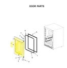 Whirlpool W11684718 Door Oem Part. Fixed Price $419.99.