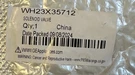 New WH23X35712 Ge Washer Water Valve Assembly Oem. Fixed Price $54.84.