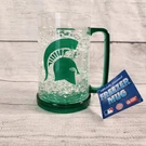 Michigan State Spartans Ncaa Freezer Mug Duck House Designs Green Block Logo. Fixed Price $17.50.