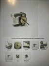 Ge Evaporator Fan WR60X10008. Fixed Price $180.00.