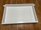 Whirlpool Maytag Kitchen Aid Refrigerator Utility Pan Drawer W10268846,W10530656. Fixed Price $50.00.