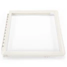 New White Frame Deli Cover Crisper Pan For Frigidaire Refrigerator #240599803. Fixed Price $16.69.