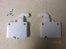 Frigidaire Refrigerator Model FGUS2676LPO Upper Hinge Covers.. Fixed Price $17.45.