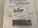G50911866 Viking Refrigerator Light Cutoff Service Kit BIN5B 2025. Fixed Price $20.00.
