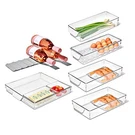 Oxo 8PC Bin Fridge Starter Various Sizes 23209500 - Clear/white. Fixed Price $50.00.